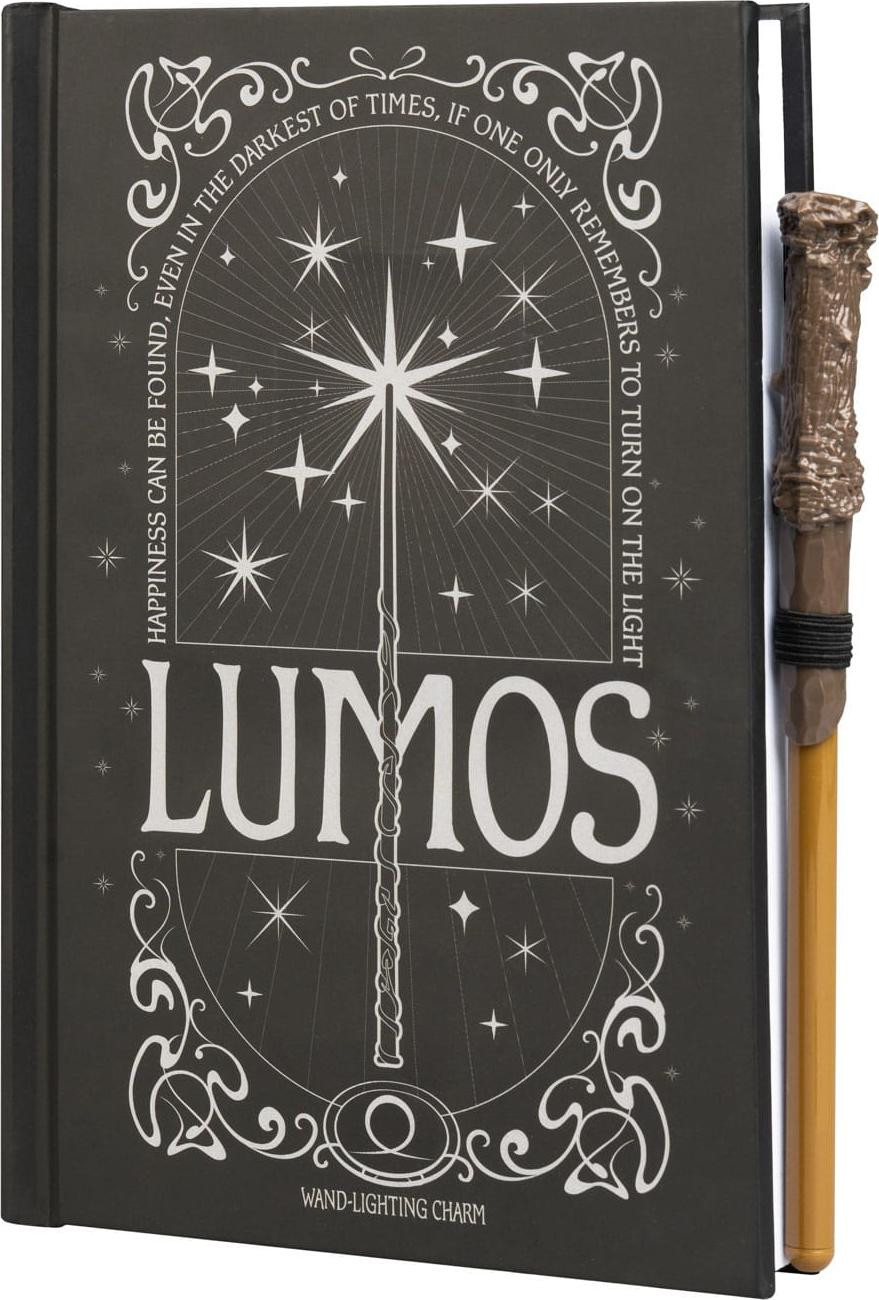 Harry Potter premium notitieboek A5 met lichteffect Lumos Maxima van Grupo Erik