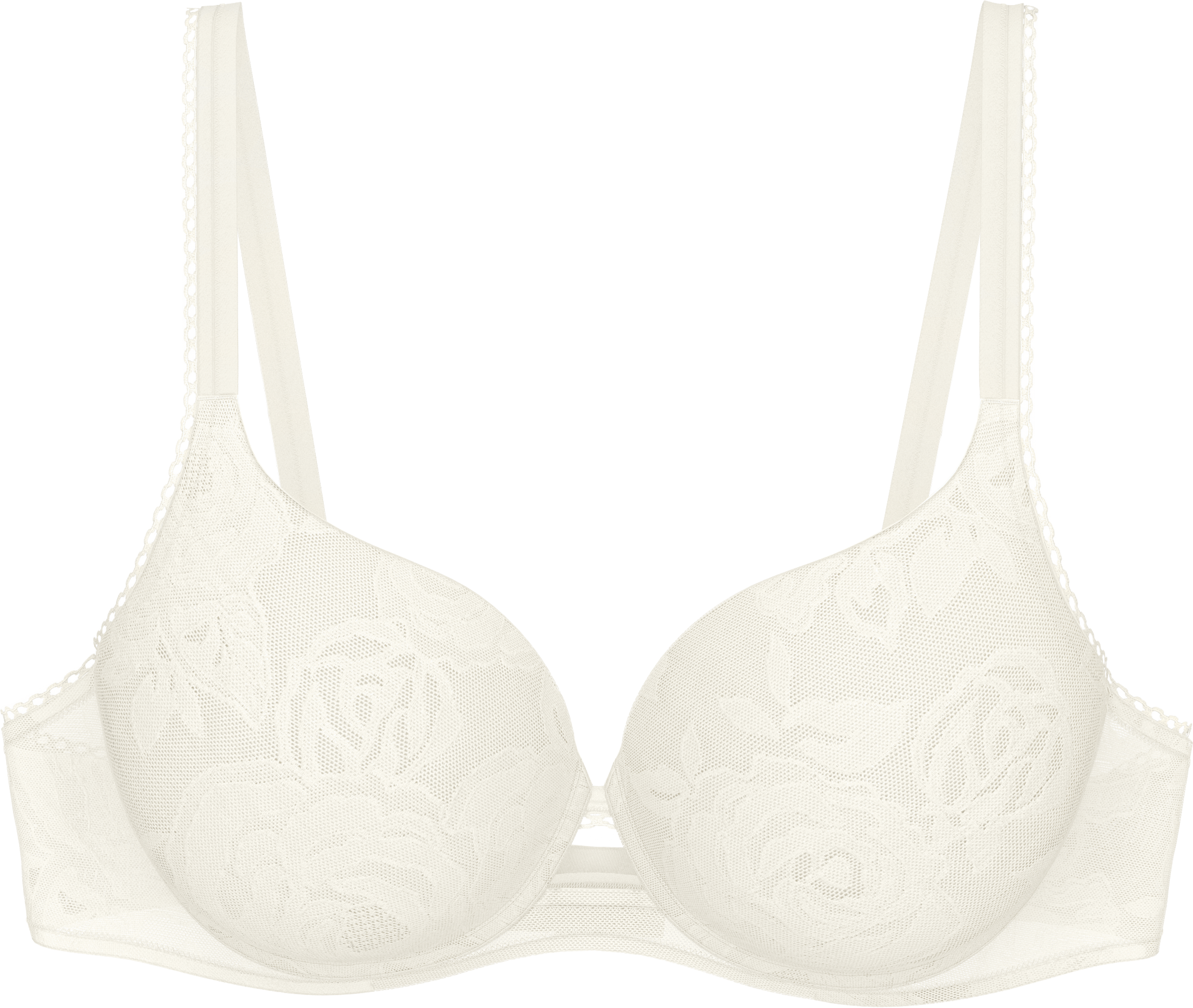 Triumph "Wild Rose Sensation" formende Spitze, mittlerer Shape-Effekt silk weiß 95, Cup D
