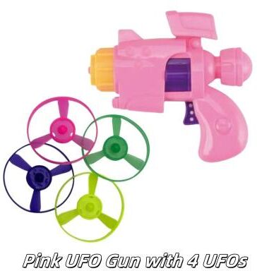 Uplift Picks Cat Flying Disc Launcher Toy For Chase And Training Play pink