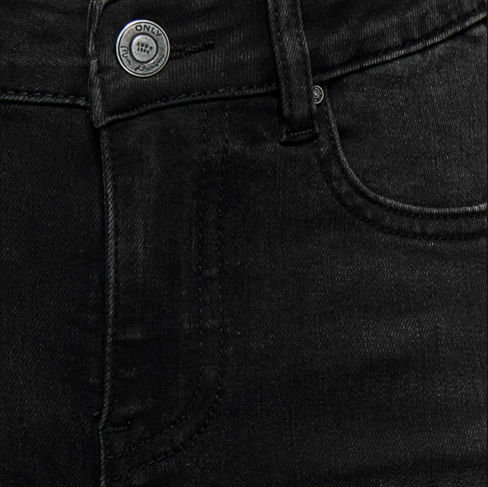 Only Girls Juicy Wide Jeans - Damen - Gr. 128 - schwarz