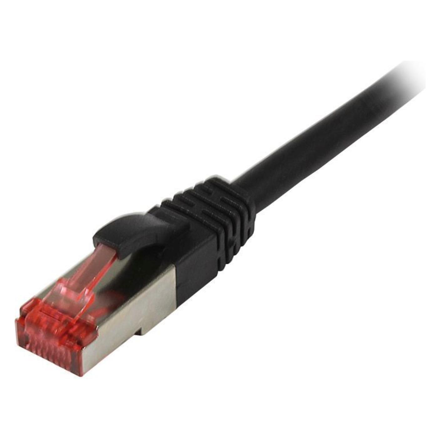 Synergy 21 Patchkabel RJ45, CAT6 250Mhz, 7.5m schwarz, S-STP(S/FTP),TPE(Superflex) (CAT6, 7.50 m) (S216922)