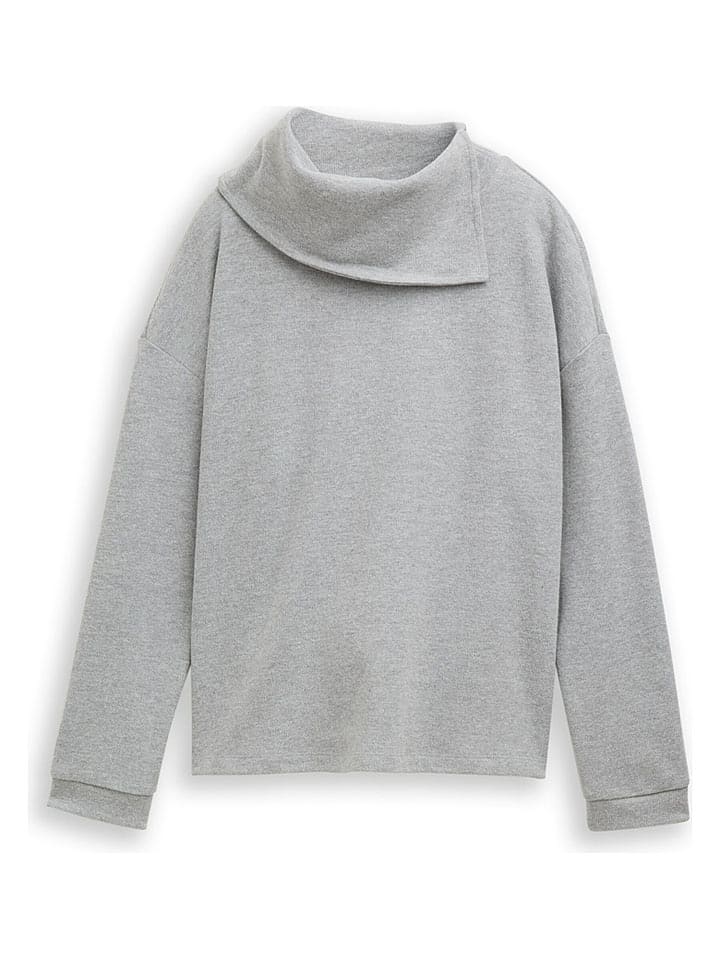 Tom Tailor Sweatshirt in Hellgrau - XS