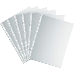 Böttcher-AG Prospekthüllen Premium, A4, genarbt, 0,12 mm, oben offen, leicht zu befüllen, 100 Stück