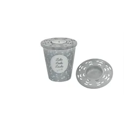 Krasilnikoff Teelicht Deckel aus Zink, Ø9 x 3 cm für Happy Mug