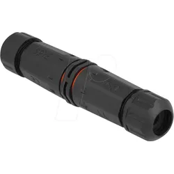 DELOCK 86912 - Kabelverbinder für Außenbereich 2 Pin, IP68 schwarz