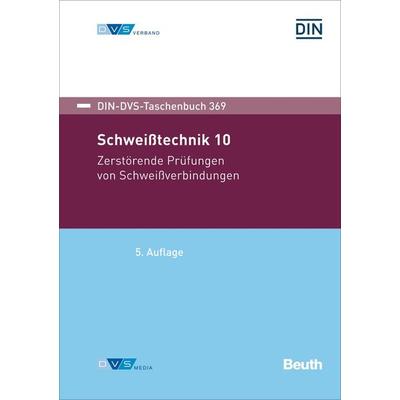DIN-DVS-Taschenbuch 369, Taschenbuch von , DIN Media, 978-3-410-30452-4