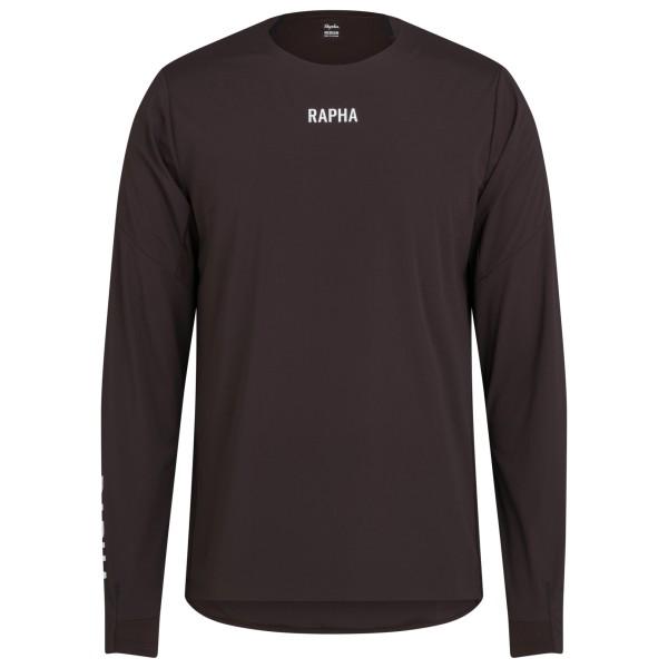 Rapha - Trail Finale Windblock Jersey - Velotrikot Gr S grau