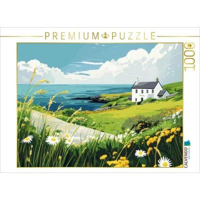 CALVENDO Puzzle Irland | 1000 Teile Lege-Größe 64x48cm Foto-Puzzle für glückliche Stunden