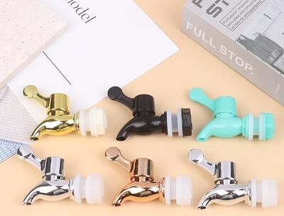 Perfect Picks Market Leak Proof Bottle Spigot With Filter For Wine Water Dispenser Tap black
