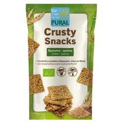 Pural Crusty Snacks Dinkel Quinoa bio