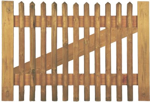 TETZNERJENT Tor f. Senkrechtzaun 300 x 100 cm 08436058