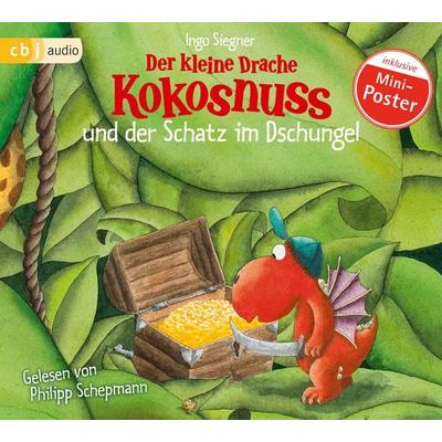 Der kleine Drache Kokosnuss und der Schatz im Dschungel - Ingo Siegner, CD, 9783866049680