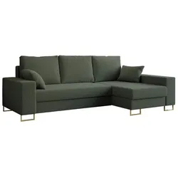 ECKSOFA Dorian Boucle Grün