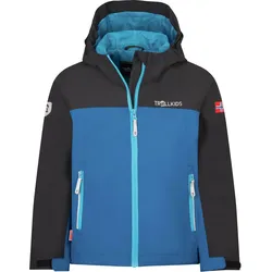 Trollkids Telemark Funktionsjacke Kinder | Gr. 152 | blau - blau