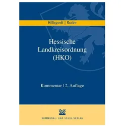 Hessische Landkreisordnung (HKO), Fachbücher von Tim Ruder, Jan Hilligardt
