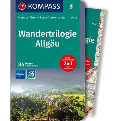 KOMPASS Wanderführer Wandertrilogie Allgäu, Sonstige von Michael Sänger, Kompass-Karten