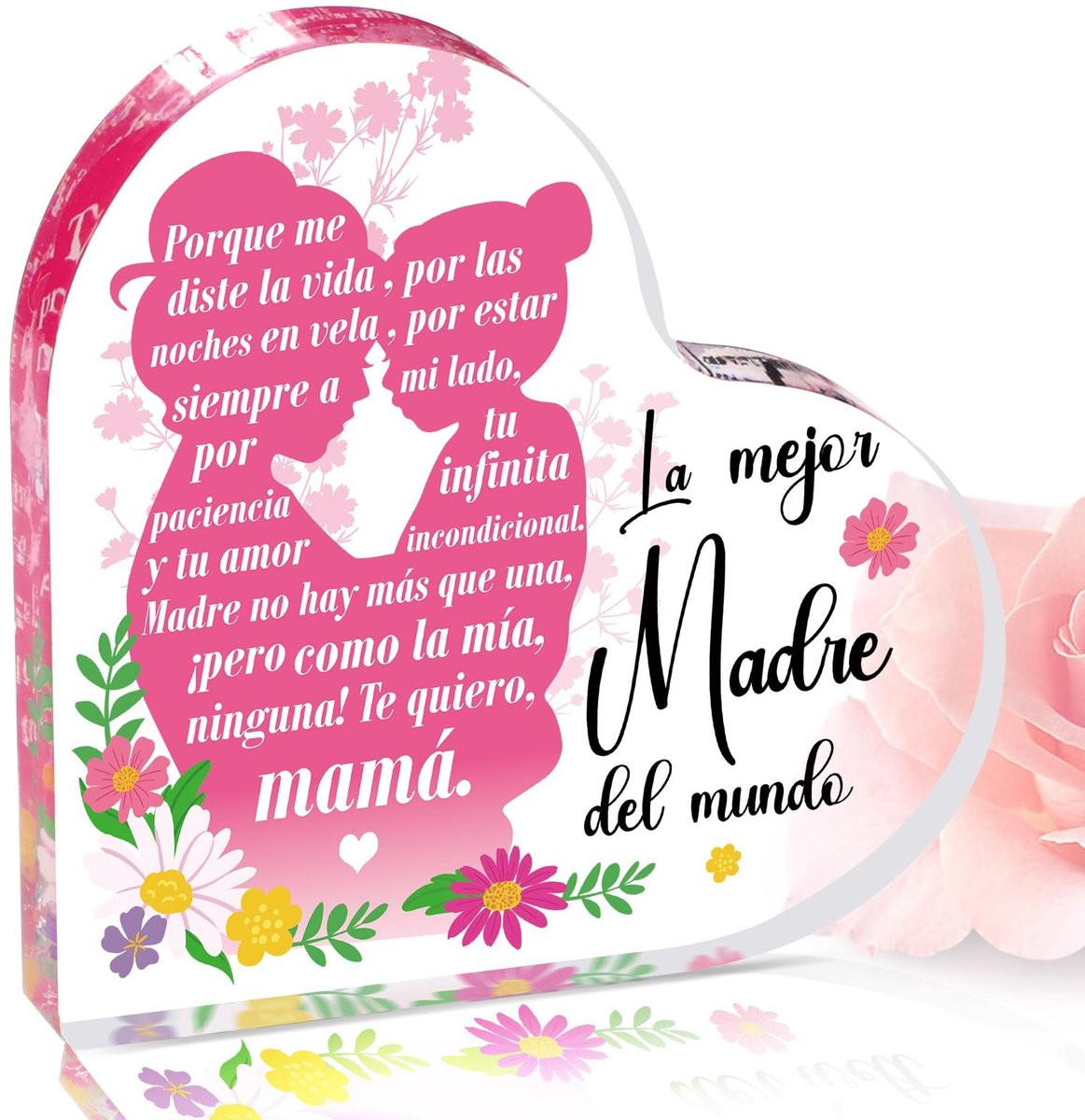 Dailygoods Acryl Decoratie Beste Moeder Typografie Woondecoratie