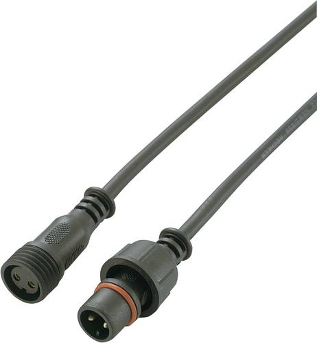 TRU Components 739653 Rundstecker konfektioniert Stecker, gerade, Buchse, gerade Gesamtpolzahl: 2 1St.