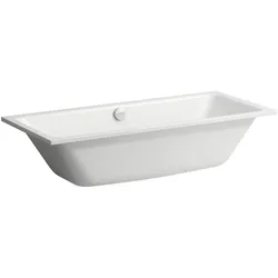 LAUFEN PRO S Einbau-Badewanne, Stahl emailliert, 1700x750x410mm, H2261800000401, Farbe: Weiß