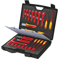 Knipex, Werkzeugkoffer, Standardkoffer (26 Teile)