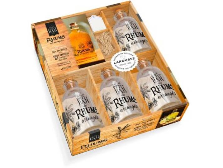 Hachette - Coffret Le Petit Bar Des Rhums Arranges