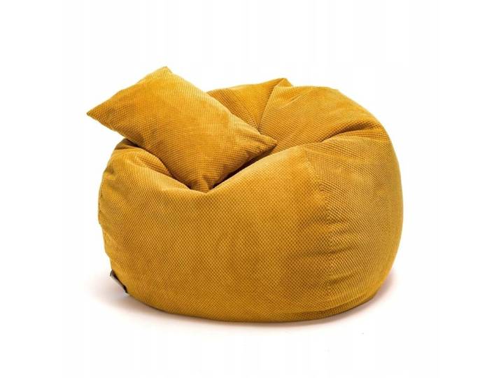 Pouf Poire Ecopuf - Fauteuil Canapé Coussin de Sol Pouf d'intérieur/extérieur - Janue