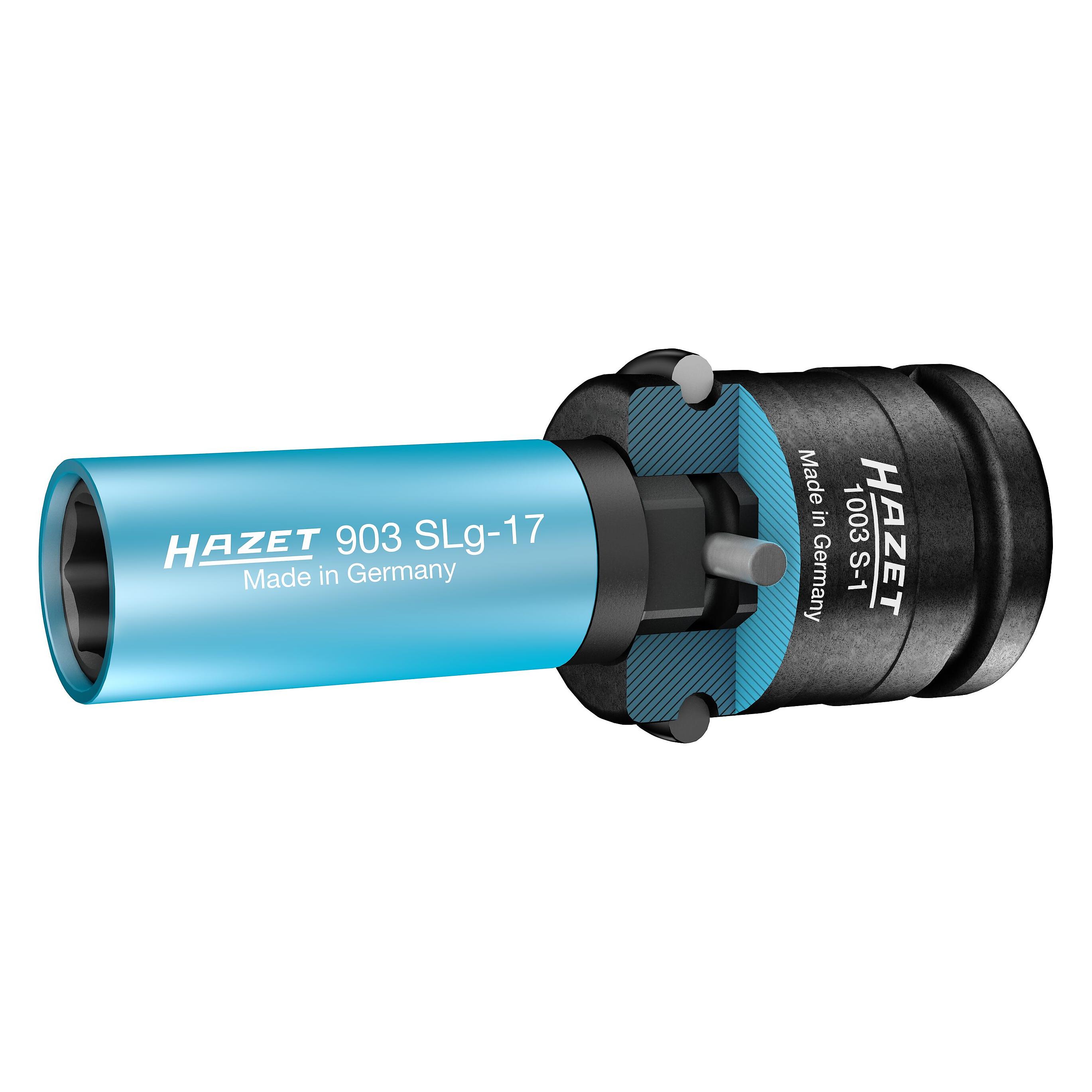 Hazet Schlag-Maschinenschrauber Steckschlüssel-Satz 163-612/40, Grösse 2/3+ (40-teilig) (163-612/40)
