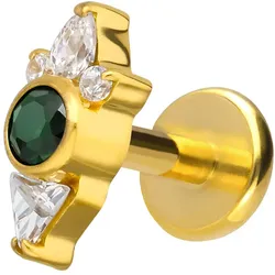 Titan Labret mit Push Fit DESIGN