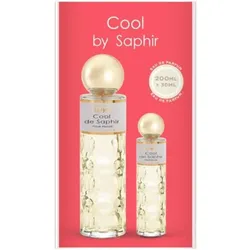 Saphir, Beauty Geschenkset, COOL EDP SPRAY 200 ML + 30 ML SETS (Parfum Set)