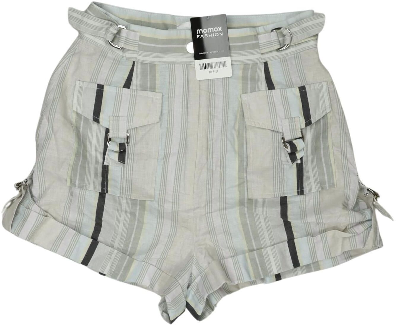 Zimmermann Damen Shorts, Mehrfarbig, Gr. M (UK 10), Leinen / Baumwolle - Second Hand