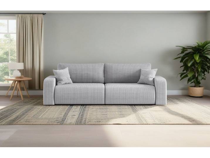 Kaiser Möbel Schlafsofa MILANO und Bettkasten Stoff Poso und Quelle, Bequem, praktisch, breite Farbpalette, Schlaffunktion, Bettkapazität