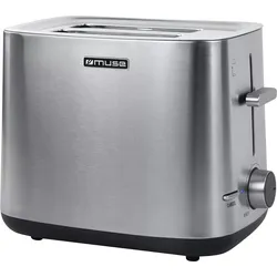 MUSE MS-115 BS - MUSE Edelstahl-Toaster MS-115 BS