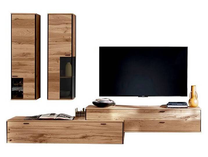 Schöner Wohnen Wandkombination ANDRA, eiche, Holzfurnier