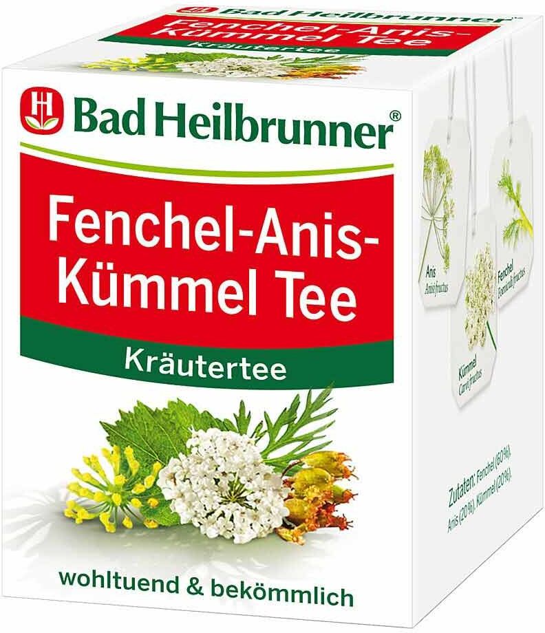 Bad Heilbrunner Tee Fenchel Anis Kümmel Filterbtl