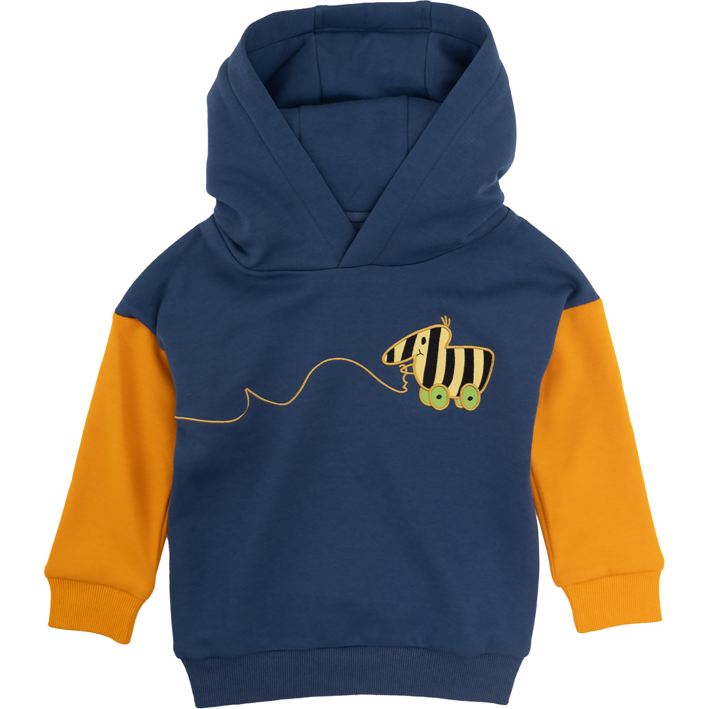 Bavarian Caps Tigerente Kinder Hoodies blau Größe 110 Lifestyle Hautfreundlich