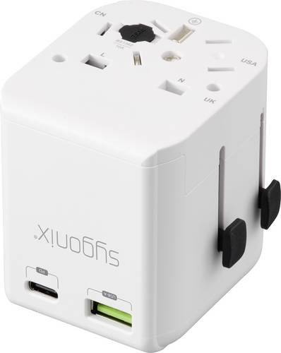 Sygonix SY-6951598 Reiseadapter USA/Australien/China/Grossbritannien/Hongkong