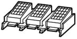 Eaton Protection doigts IP2X pour BG3 3p. NZM3-XIPK (266804)