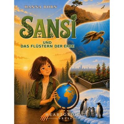 Sansi und das Flüstern der Erde, Taschenbuch von Hanna Born, HeartGround Press, 978-3-9828839-0-8