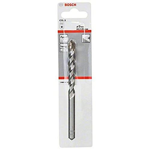 Bosch Professional Betonborenset CYL-3, 1 stuk, Ø 9 x 80 x 120 mm
