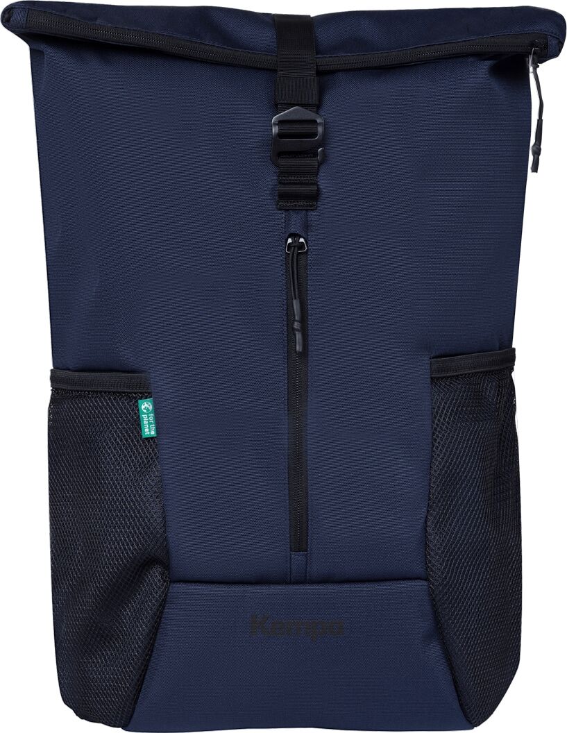 Rucksack KEMPA "Rucksack ROLLTOP", Herren, Gr. A, blau (marine), Obermaterial: 50% Polyester PES. 50% Polyester Pol. recyc.., Rucksäcke Rucksack
