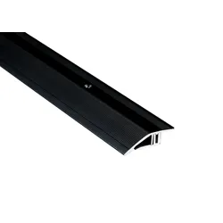 ter Hürne Leisten Abschlussprofil Schwarz Typ ABS 716 2700x1x20 mm