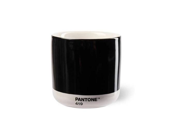 Becher Pantone by Copenhagen Design 220 ml, 1 Stück , schwarz-weiss (schwarz), Ø:8,7cm, Trinkgefässe, Becher