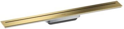 Hansgrohe Drain Duschrinne 42520990 700mm, Fertigset, frei im Raum, polished gold optic