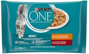Purina One Comida Húmida One Gato Adulto 4 Unds 85g