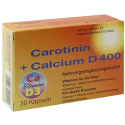 Carotinin+calcium D 400 Kapseln 30 St