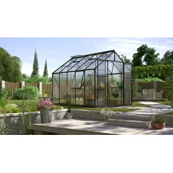Vitavia Aktionsangebot (inkl. 100 Euro Zubehör): Gewächshaus "Jupiter 8300",schwarz,8,3 m2