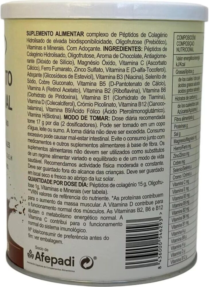 Integralia Suplemento Nutricional Sabor Chocolate 300g Talla Única Unisex