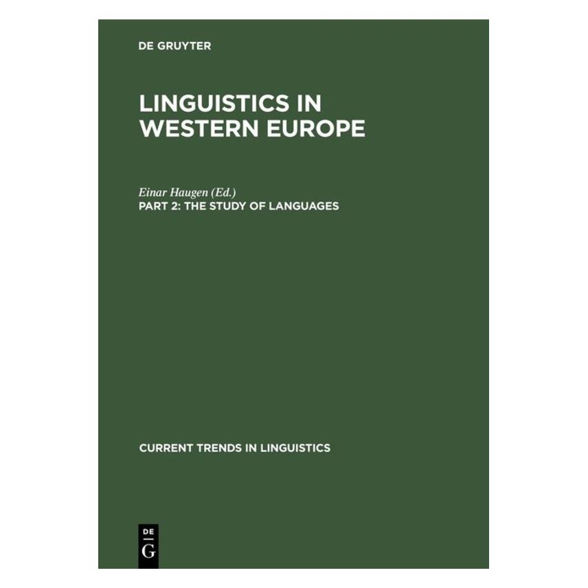 De Gruyter The study of languages (Englisch, Hardcover, Einar Haugen) (67776650)