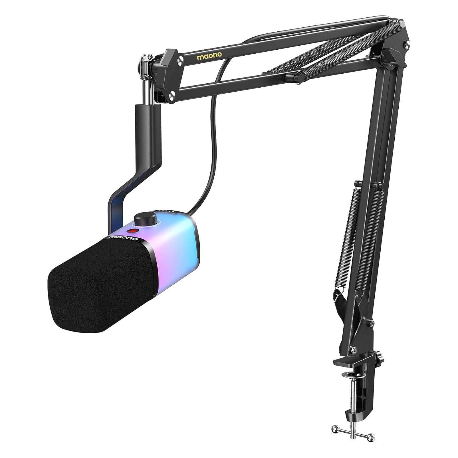 Maono - PD100XS - USB / XLR Studio microfoon - Met Flexibele Arm ( 66cm! ) - Geschikt (6972237682479)
