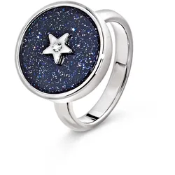 Tchibo - Ring Sternenhimmel - Damen - Gr. 19 - blau
